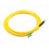 FC to LC/APC, Simplex, Singlemode Patch Cable