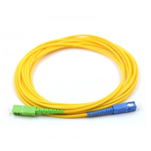 SC to SC/APC, Simplex, Singlemode Patch Cable