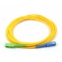 SC to SC/APC, Simplex, Singlemode Patch Cable