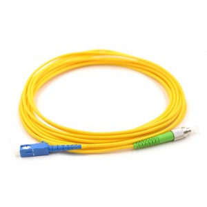SC to FC/APC, Simplex, Singlemode Patch Cable