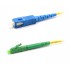 SC to LC/APC, Simplex, Singlemode Patch Cable