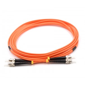 ST to ST, Duplex, Multimode 62.5 Patch Cable
