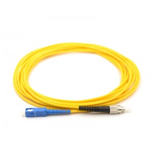 SC to FC, Simplex, Singlemode Patch Cable