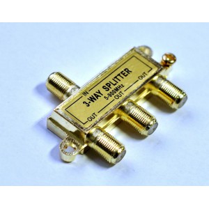 3 ways TV Splitter 
