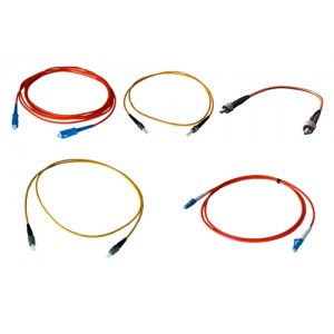 LC  PC - FC  PC Fiber Optic Patch Cord Jumper