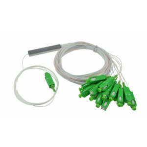 Fiber Optic 1x16 PLC Splitter GPON SC APC micro mini